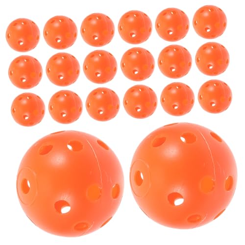 BESPORTBLE 50pcs Wear-Resistant Pickleball Balls for Outdoor Practice Compact Multi-Function Training Balls for Boys and Girls and Adults for Daily Use and Golf Exercises