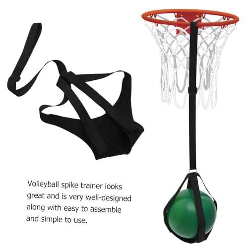 Totority Volleyball Trainer Strap Wear Resistant Training Equipment for Spike Improvement for Indoor and Outdoor Practice Enhance Hitting Technique Effortlessly