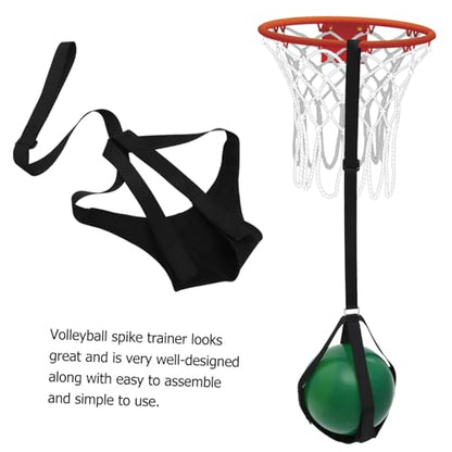 Totority Volleyball Trainer Strap Wear Resistant Training Equipment for Spike Improvement for Indoor and Outdoor Practice Enhance Hitting Technique Effortlessly