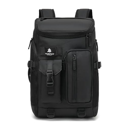 Kalesi Gym Duffle Tennis Bag Backpack 4-Way Waterproof with Shoes Compartment for travel Sport Hiking laptop (Black 02) - color: 02-black