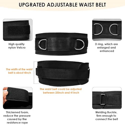Speed Agility Training Equipment, 80lb Resistance Band Set to Improve Power, Strength, Focus Full Body Workout for Football, Basketball, Soccer, Tennis, Running, Jumping