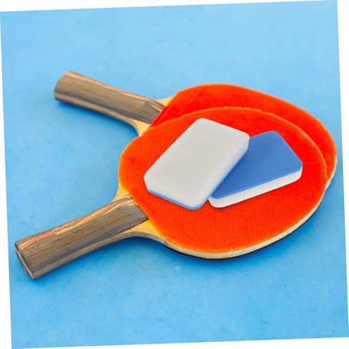 2pcs Table Tennis Bat Cleaner Sponge Wipe Tool Portable Racket Cleaning Brush for Paddle Supplies Non-Scratch Design for Effective Table Tennis Maintenance
