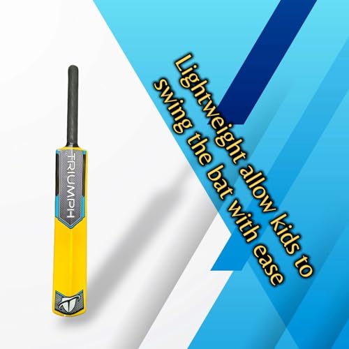 Plastic Fiber Cricket Bat for Kids Safe & Sturdy for Indoor/Outdoor Use