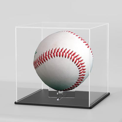 Ball Stand 4-Pack, Acrylic Display Stand for Softball, Baseball, Golf Ball and Field Hockey Ball, Ball Display Holder for Storage and Displaying - size: 1.97x1.1 inch