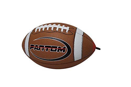 Fantom Throw Football Trainer - Improve Throwing & Catching/Practice Indoors & Practice Outdoors Mini, Pee-Wee, Junior, Youth, & Official - Throw & Catch The Perfect Pass - Made in USA - size: Youth (Junior High School - Ages 11+)