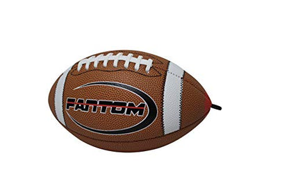 Fantom Throw Football Trainer - Improve Throwing & Catching/Practice Indoors & Practice Outdoors Mini, Pee-Wee, Junior, Youth, & Official - Throw & Catch The Perfect Pass - Made in USA - size: Youth (Junior High School - Ages 11+)