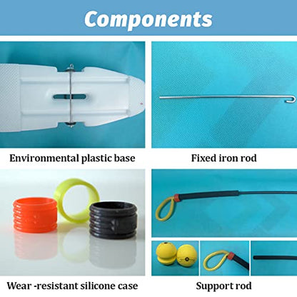 Tennis Trainer Fixed Swing Racket Tennis Training Tool Self-Training Aid Tennis Training Equipment for Beginners and Professional Players for All Ages - size: Large