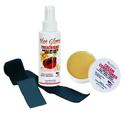 Hot Glove Break-in Kit Glove Care Management System - Break in Kit for Baseball and Softball Gloves