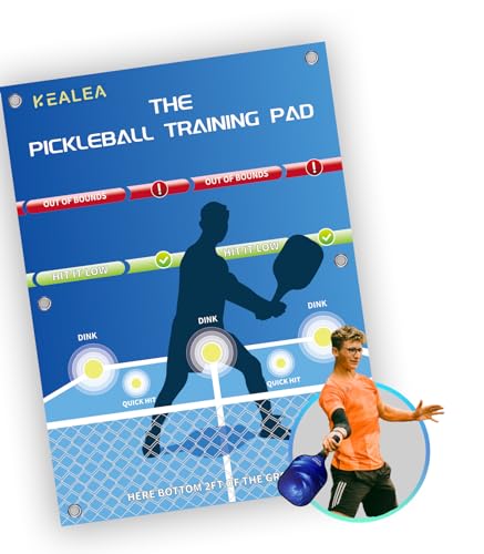 Pickleball Training Aids Dink Pad, Practice Pickleball Skill for Indoor and Outdoor Training Court