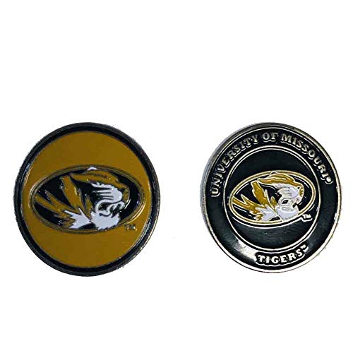 Divot Repair Tool Removable Magnetic Ball Marker-Best Divot Fixer - style: MISSOURI TIGERS