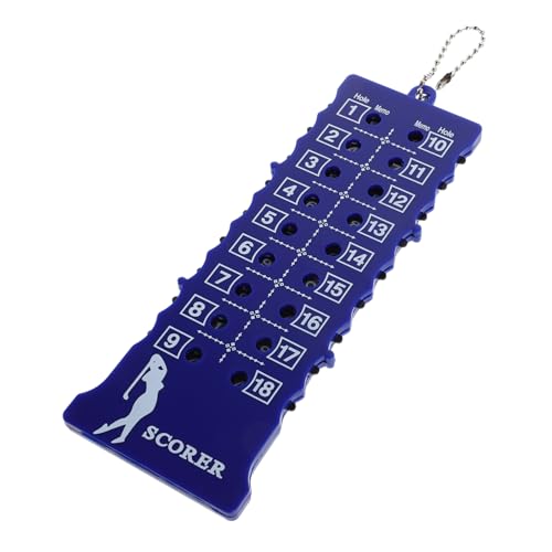 Golf Score Counter Shot Stroke Counter for Women Compact Scoreboard for Golf Tournaments Practice