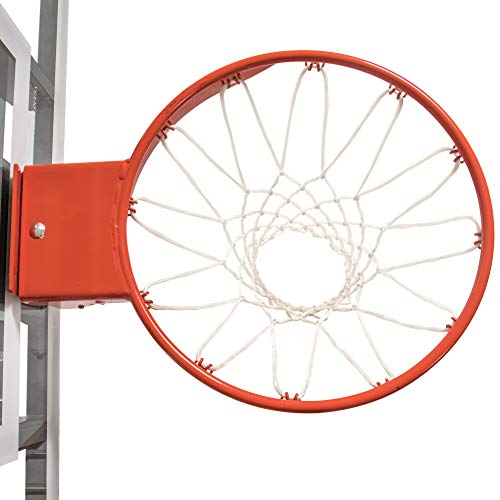 Goalsetter HD Breakaway Single Spring Basketball Rim Includes Mounting Hardware and Nylon Net
