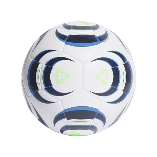 Adidas Tiro League Soccer Ball - color: White/Collegiate Navy/Bright Blue/Green, size: 5