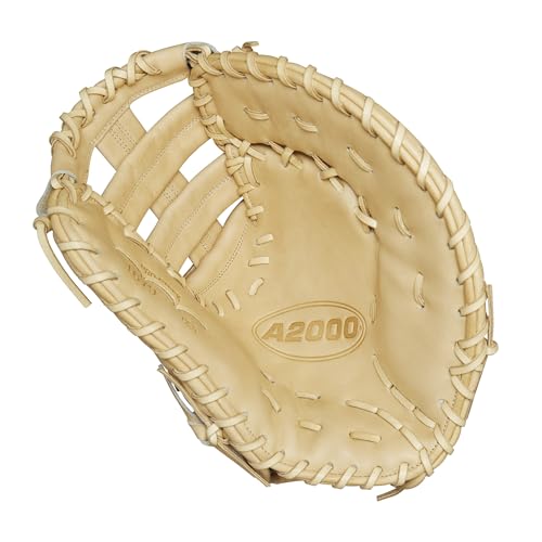Wilson 2024 Classics Series A2000 Baseball Gloves - color: Blonde/Black, size: First Base - 12.5"