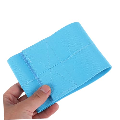 Baseball Glove Wrap Band Elastic Softball Mitt Shaper for Formation for All Hand Shapes Durable and Easy to Use Blue