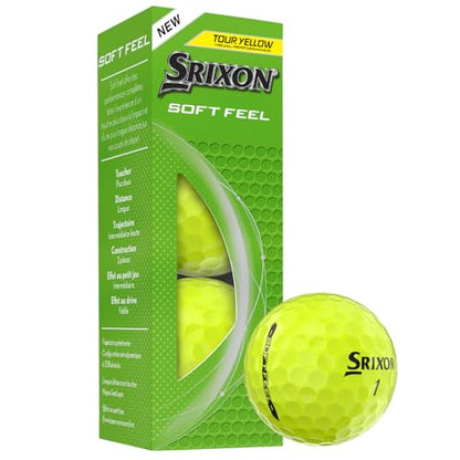 Srixon Soft Feel Golf Balls - color: Yellow, style: Softfeel 14