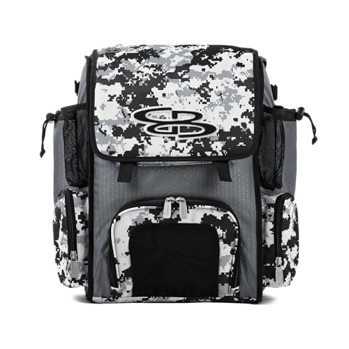 Boombah Mini Superpack Bat Bag Digital Camo Gray/Black PS-9014-3001C23 GY/B - color: Gray/Black_C23
