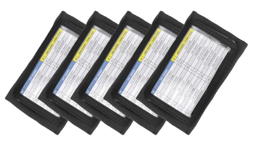 Sports Unlimited Adult Triple Wrist Coach, Football Wristbands for Plays, Baseball Wristbands, QB Arm Bands - color: Black, size: 5 Pack