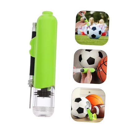 Kisangel Yoga Ball Pump Basketball Air Pump Soccer Ball Pump Balloon Hand Pump Hand Pump for Balls Volleyball - color: Light Green