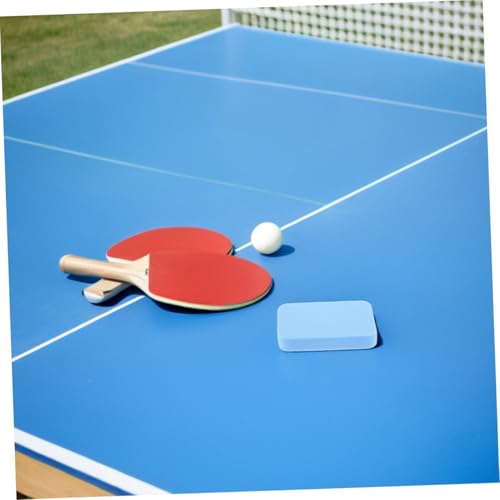 KICHOUSE 2Pcs Table Tennis Paddle Cleaner Dual Sided Rubber Care Sponge Eraser for Efficient Maintenance of Racket and Rubber Quick Absorption for Optimal Performance