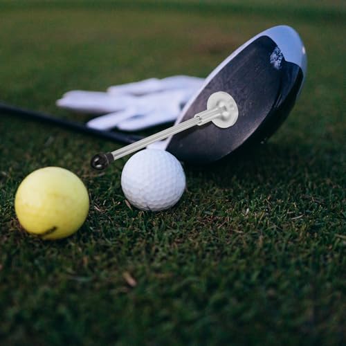 Golf Alignment Stick Training Aid for Swing Practice and Direction Correction Black Golf Training Stick for Putting and Chipping Drills for Indoor and Outdoor Use