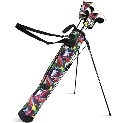 Taboo Fashion Sunday Golf Bags for Women - Lightweight Golf Range Bag with Self Flexing Stand and Shoulder Strap for Driving Range, Par 3 or Executive Course - color: Rembrandt