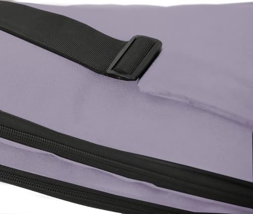 Tennis Bag Lightweight and Padded Tennis Rackets Cover with Adjustable Shoulder Strap - color: Purple, size: 28"x11.5"