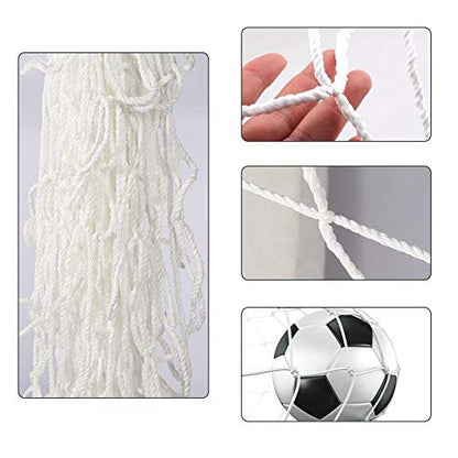 TOPINCN Soccer Net Soccer Goal Nets Sports Replacement for Lacrosse and Soccer,12X6foot