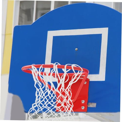 Toddmomy 12 Loop Heavy-Duty Nylon Basketball Net Weather-Resistant Replacement Mesh for Standard Basketball Rim for Outdoor Use