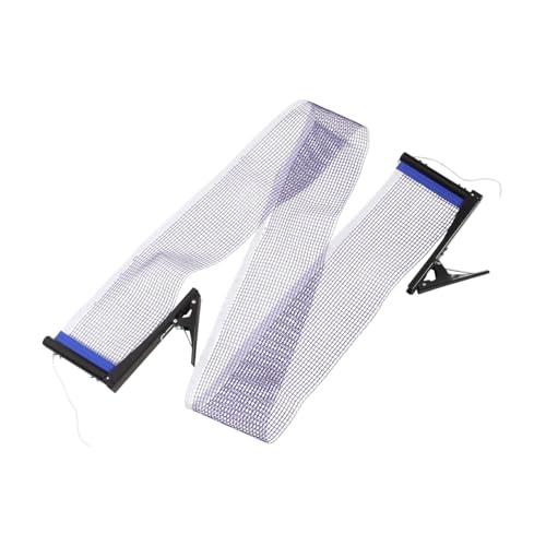 WOONEKY 1set Portable Table Tennis Net Rack Easy Setup for Lightweight and Compact Design for Family and Friends Fun