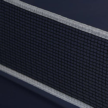 Alomejor Professional Retractable Pong Net Portable Table Tennis Net Gaming Supply for Competition Players Grey Blue