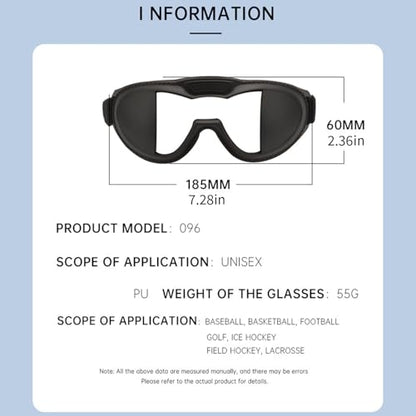 Dribbling Goggle Light Weight Training Eyewears Portable Sports Glasses Football Eyeglasses Comfortable - color: Blue