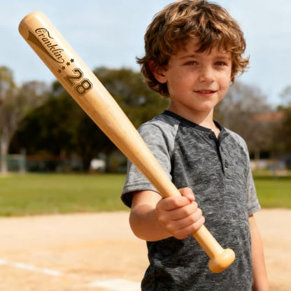 Personalized Mini Bat 18” Custom Engraved Mini Baseball Bat with Name, Number for Tee Ball, Little League, Softball Team, Coach Gift
