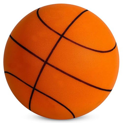Silent Basketball Size 7 (29.5"), Indoor Quiet Foam Basketball for Dribbling Training, Noise-Free Basketball for Home, Apartment & Indoor Practice, Soft Grip Training Ball