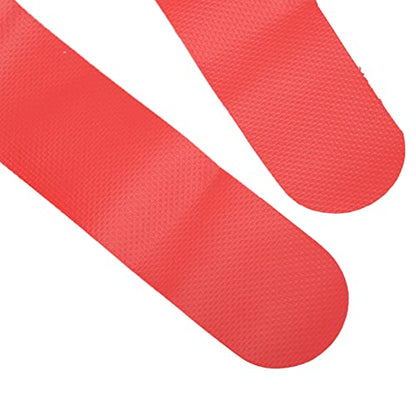 Adjustable Flag Football Set 5 PCS PP Adjustable Flag Football Belts for Youth and Adults Training Equipment - color: Red