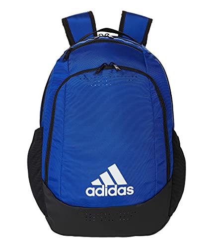 adidas Defender Sports Backpack with Shoe Compartment, Soccer Bag - color: Team Royal Blue
