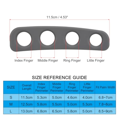 PATIKIL Basketball Shooting Aid, Basketball Finger Shoot Trainer Training Equipment for Youth, Adults - color: Gray, size: Small