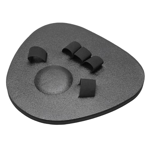 Keenso Baseball Training Glove, EVA Foam Material, Thickened Structure, Ideal for Softball and Baseball Practice, Perfect for Players of All Levels - color: Black