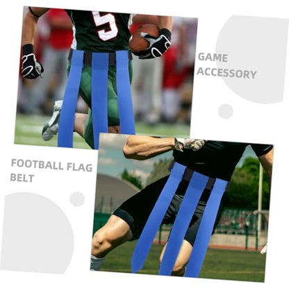 SUPVOX Football Flag Belt with Waist Design for Teens Construction for Training Versatile Reusable Flags for Sports Games Activities