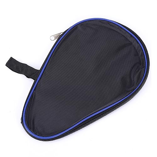 lasenersm 1 Piece Table Tennis Bag Table Tennis Racket Cover Case Pingpong Paddle Cover Case Pingpong Storage Bag Table Tennis Bat Cover Case Table Tenni Paddles Bag, Blue