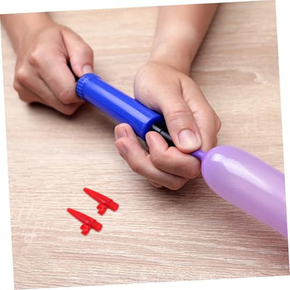 TOYANDONA 20pcs Plastic Air Pump Nozzles for Inflatable Toys Balls Air Bed Mattress