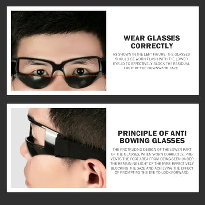 Dribbling Goggles Basketball Ball Handling Skills Basketball Glasses with Case Adjustable Strap Flexible Sports Training Equipment