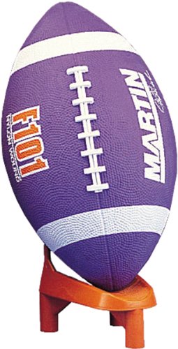 Martin Sports Official Size Football Nylon Purple