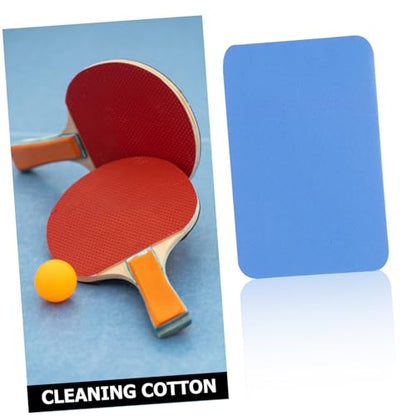 Table Tennis Racket Cleaning Sponge Soft and Delicate Paddle Cleaner Tool for Outdoor Use Portable 10-Pack Cleaning Sponges for Table Tennis Racket Maintenance