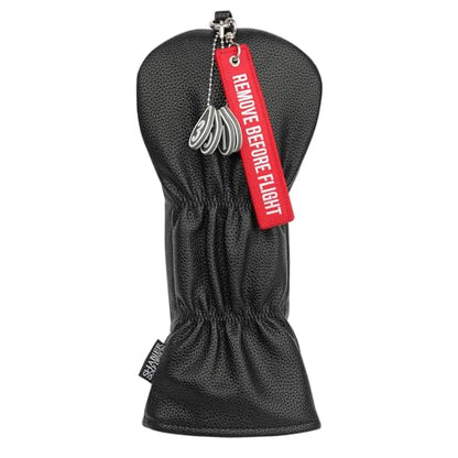 Golf Head Cover with RBF Design for Golf Club - size: for Fairway, style: Black