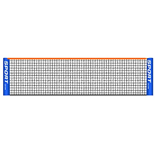 Saycker Portable Badminton Net Set Sport Training Foldable Badminton Tennis Net for Indoor Outdoor Backyard Court Beach(Size:6.1m) - size: 6.1m