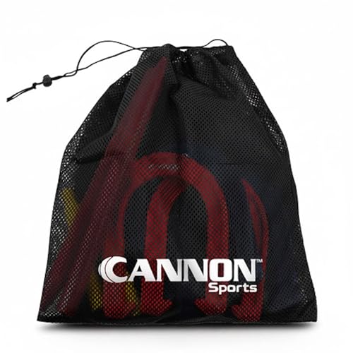 Cannon Sports 13pc Horseshoe Game Set – Portable Indoor/Outdoor Lawn Game with Safe Plastic Horseshoes & Carry Bag – Perfect for Backyard, Tailgates, Camping, and PE Classes