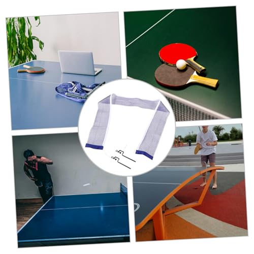 Toddmomy Portable Pong Net Frame Retractable Table Tennis Net for Boys and Girls Adults Training Practice Pong Game Table Accessory