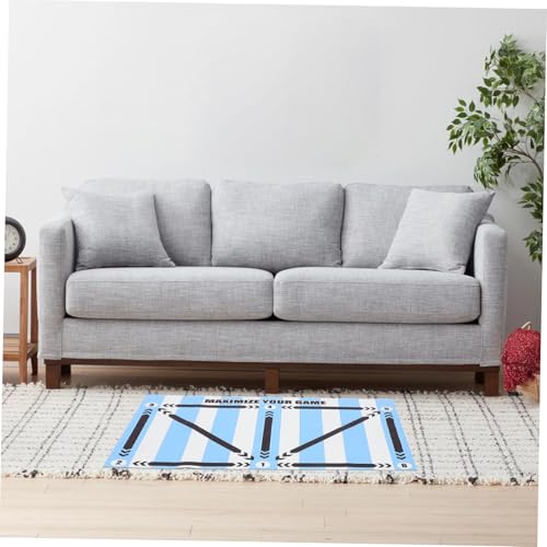 BESPORTBLE Soccer Agility Mat Football Training Pad Non-Skid Soccer Footstep Carpet