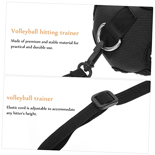 1set Professional Volleyball Spike Trainer Cord for Serving and Hitting Practice for Indoor and Outdoor Training Sessions